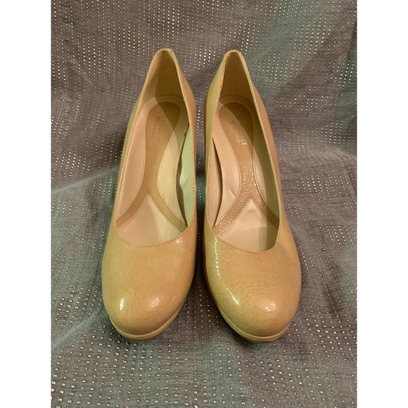 Naturalizer N5 Comfort Beige Heels Size 8.5 - Picture 1 of 9
